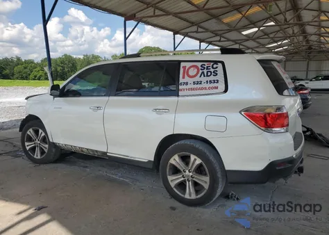 2012 Toyota Highlander Limited from USA, damaged, VIN 5TDDK3EH3CS113955